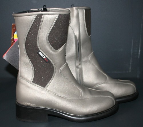 Botte moto cuir pour - de, en